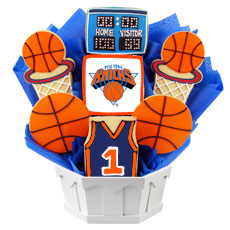 NBA1-NYK - Pro Basketball Bouquet - New York